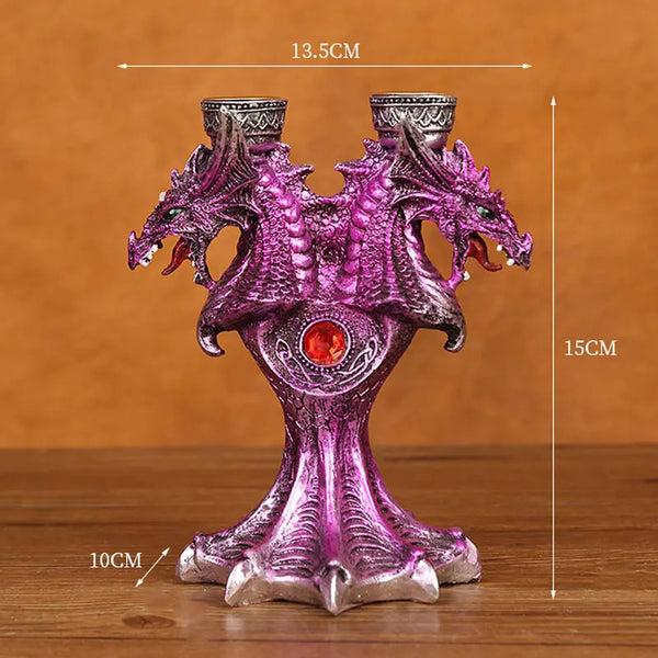 Dragon Statue Candle Holder-ToShay.org