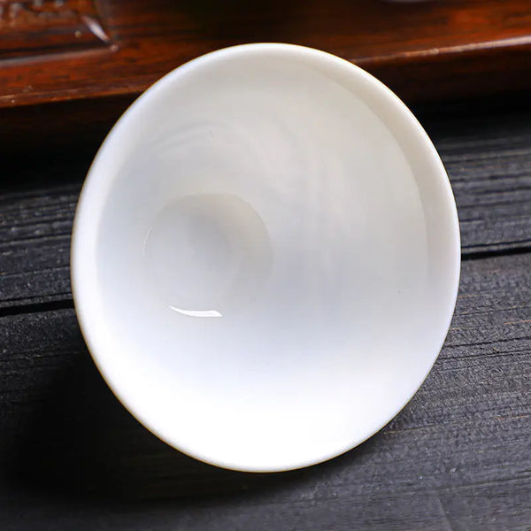 White Ceramic Tea Cup-ToShay.org