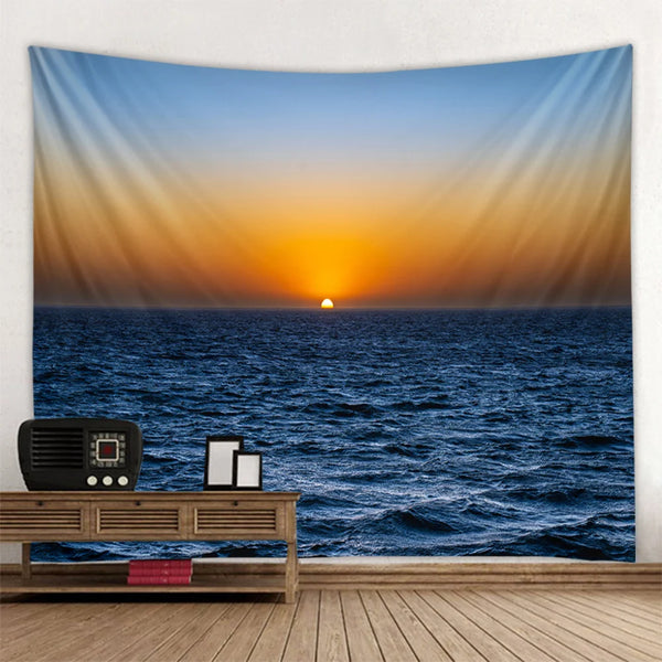 Seaside Sunset Tapestry-ToShay.org