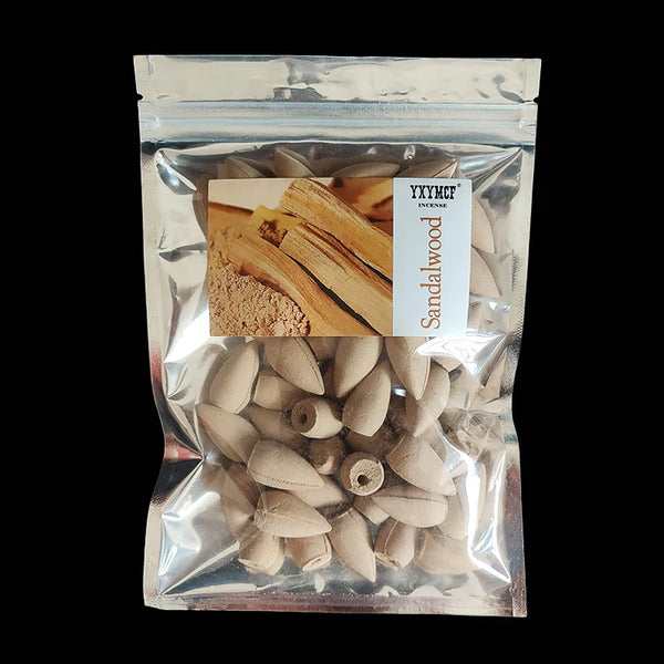 Sandalwood Backflow Incense Cones-ToShay.org