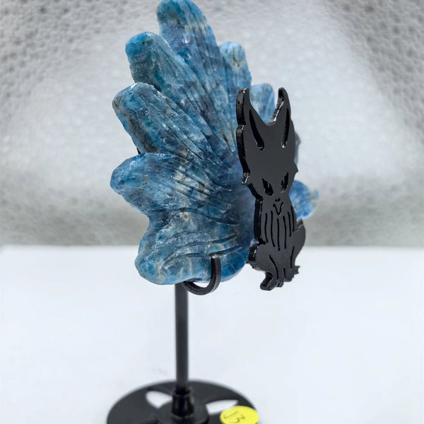 Blue Apatite Nine Tailed Fox-ToShay.org