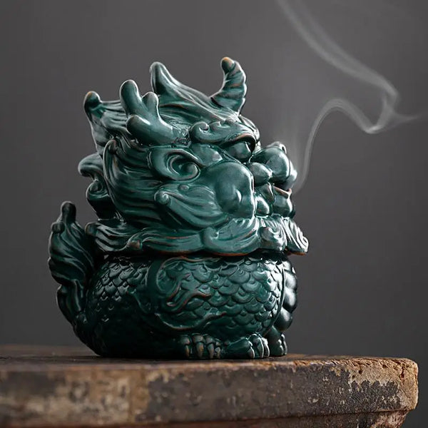 Foo Dragon Incense Holder-ToShay.org