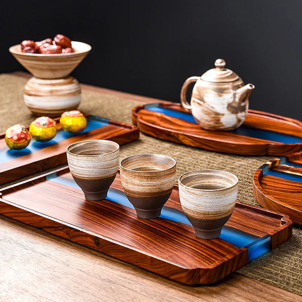 River Tea Tray-ToShay.org