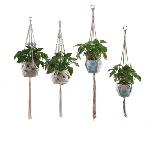 Macrame Plant Hanger Baskets-ToShay.org