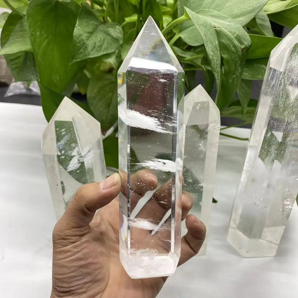 Clear Melting Quartz Obelisk-ToShay.org