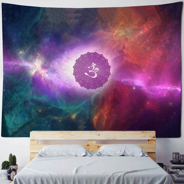 Chakra Meditation Tapestry-ToShay.org