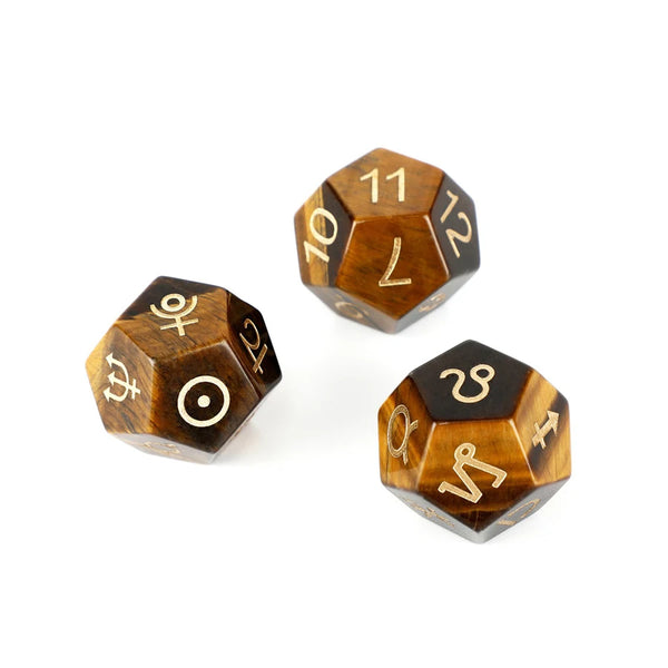 Mixed Crystal Platonic Solid Dice-ToShay.org