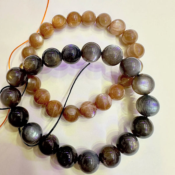 Mixed Quartz Crystal Bead Bracelets-ToShay.org