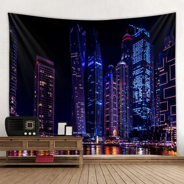 Urban Lights Tapestry-ToShay.org