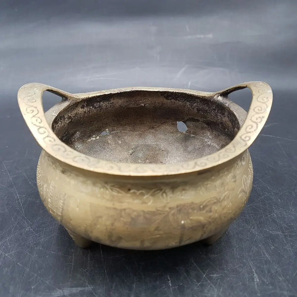 Brass Incense Pot-ToShay.org