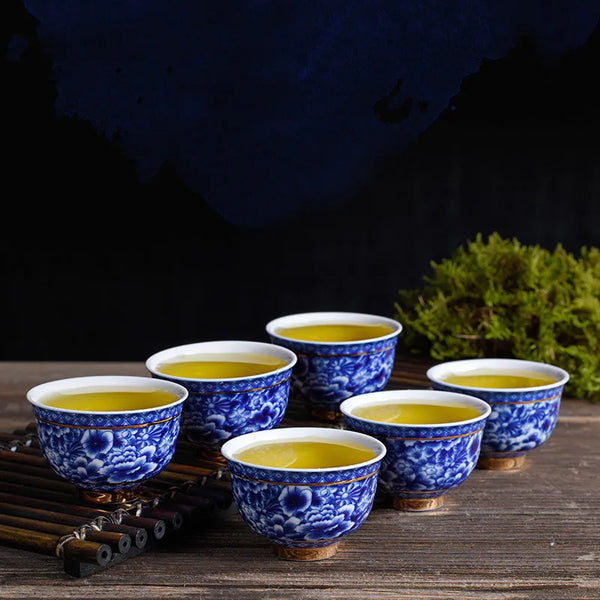 Blue White Porcelain Tea Sets-ToShay.org