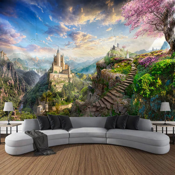 Fantasy Landscape Tapestry-ToShay.org