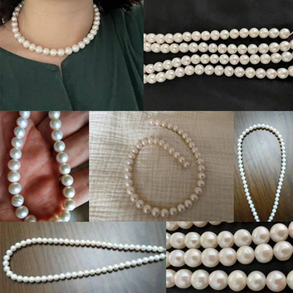 White Pearl Beads-ToShay.org