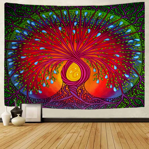 Tree of Life Art Tapestry-ToShay.org