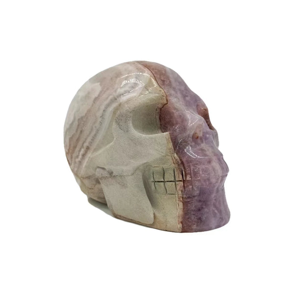 Purple Amethyst Agate Skulls-ToShay.org