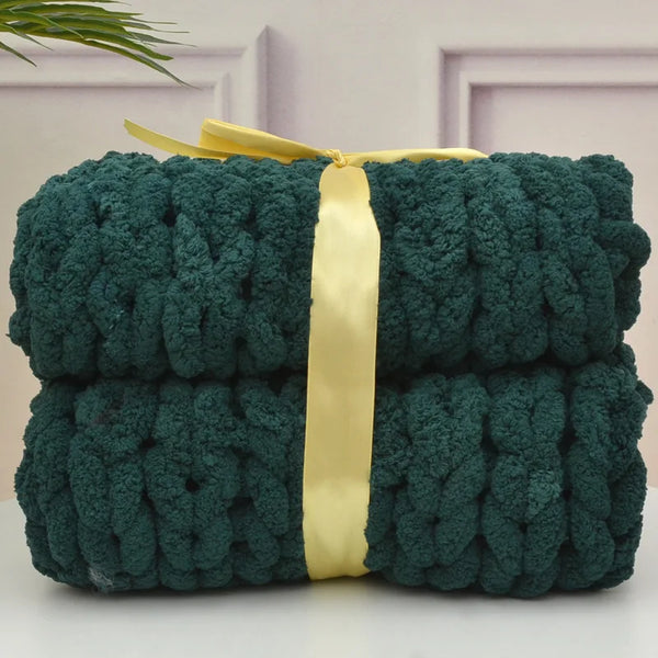 Knitted Throw Blanket-ToShay.org