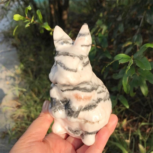 Zebra Stone Rabbit-ToShay.org