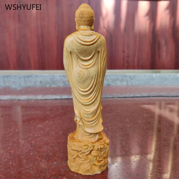 Wood Buddha Statues-ToShay.org