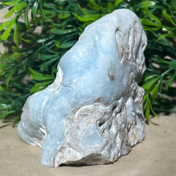 Blue Hemimorphite Mineral Rock-ToShay.org