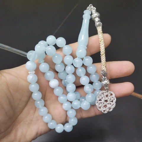 Blue Prayer Beads-ToShay.org