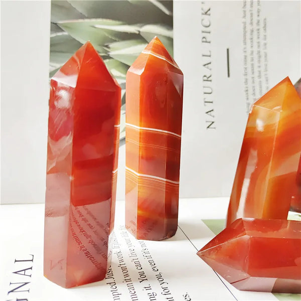 Orange Carnelian Point-ToShay.org