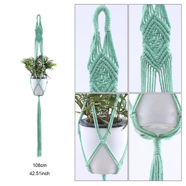 Macrame Plant Baskets-ToShay.org