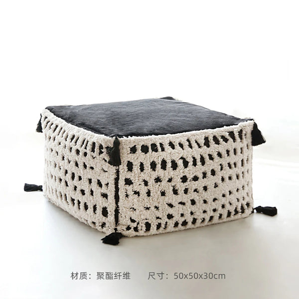 Fabric Footstool-ToShay.org