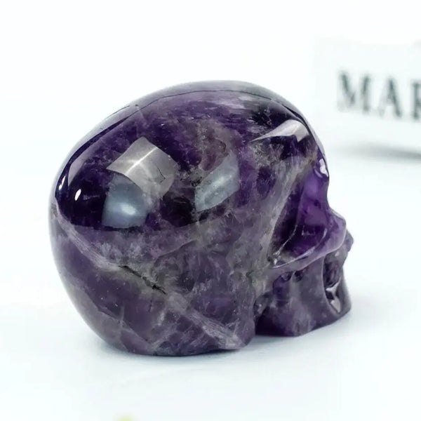 Purple Dream Amethyst Skull-ToShay.org