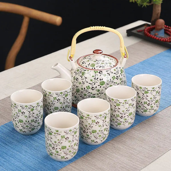 Glazed Ceramic Tea Set-ToShay.org