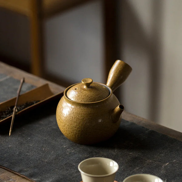 Kiln Iron Glaze Teapots-ToShay.org