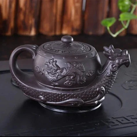 Dragon Clay Teapot-ToShay.org