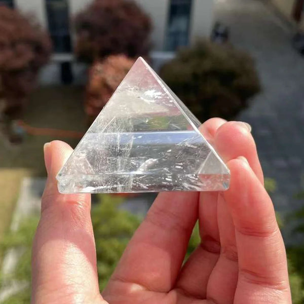 Clear Quartz Pyramid-ToShay.org