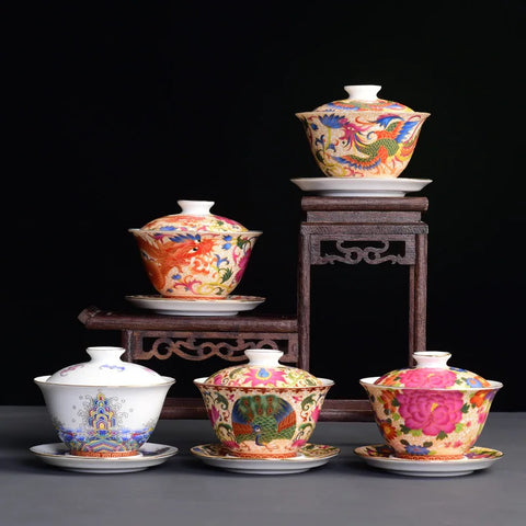 Gaiwan Ceramic Tea Tureen-ToShay.org