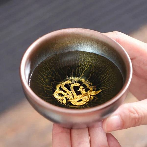 Blue Glaze Ceramic Cups-ToShay.org