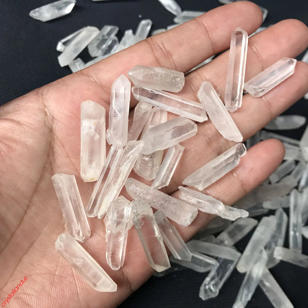 Clear Lemurian Seed Chips-ToShay.org