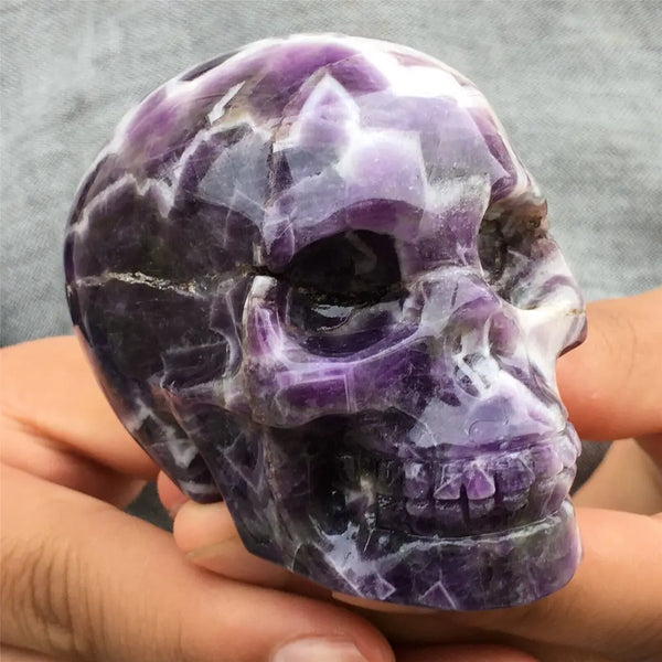 Purple Dream Amethyst Skull-ToShay.org