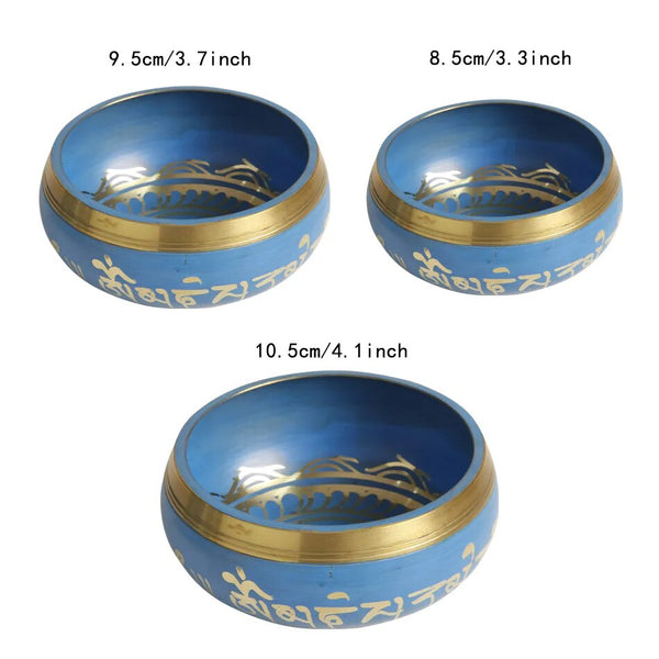 Blue Singing Bowl Set-ToShay.org