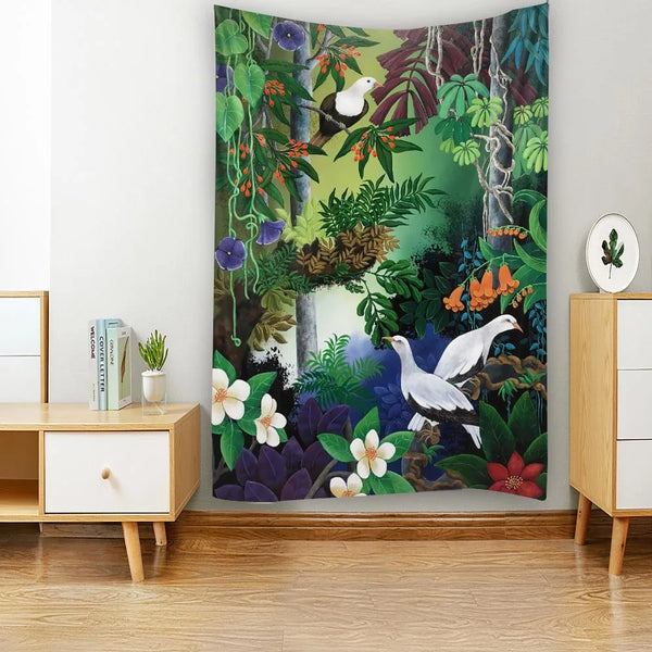 Tropical Rain Forest Tapestry-ToShay.org