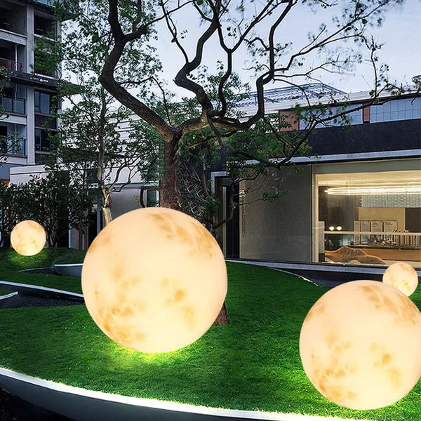 Moon Outdoor Lawn Lamp-ToShay.org