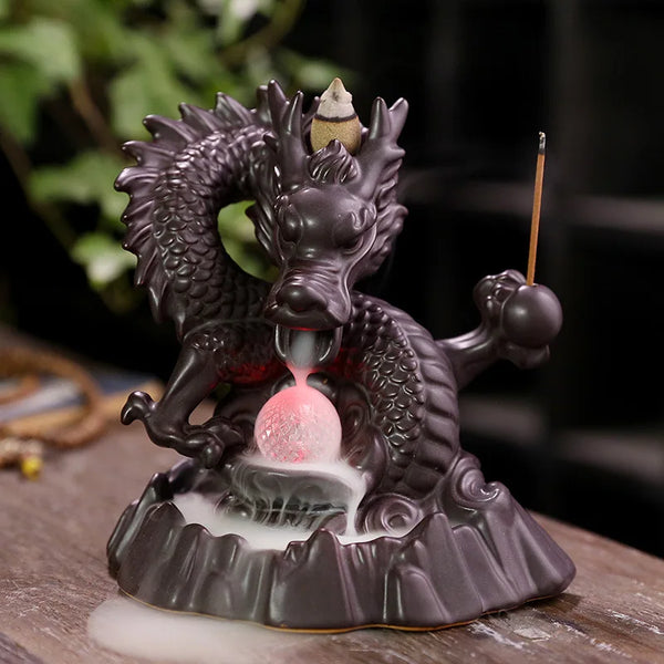 Dragon Backflow Incense Burner-ToShay.org