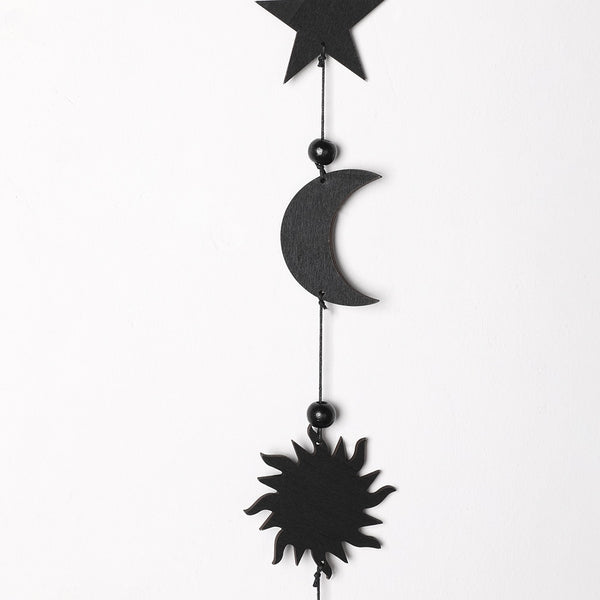 Wood Moon Phase Wall Hanging-ToShay.org