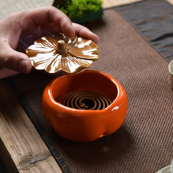 Persimmon Incense Sticks Holder-ToShay.org