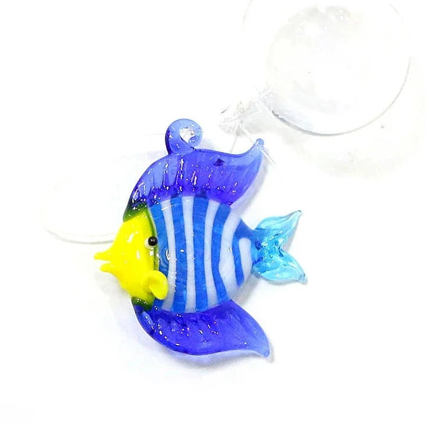 Glass Floating Fish Pendant-ToShay.org