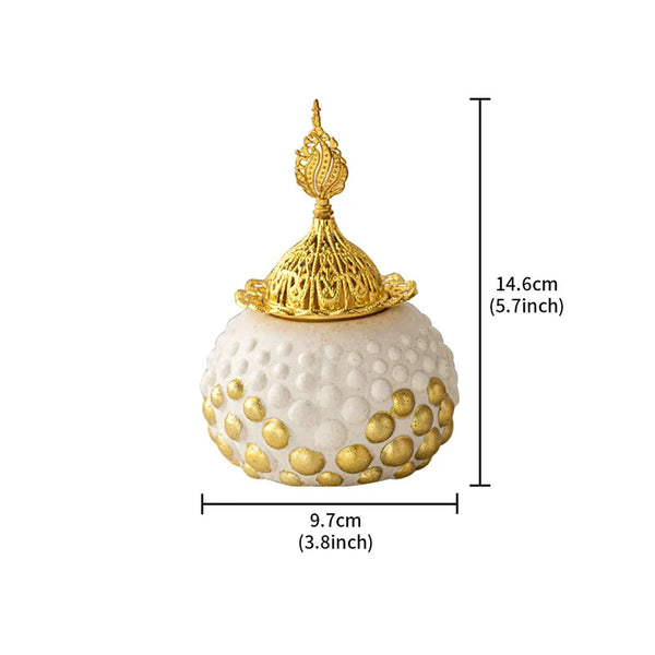 Ceramic Ball Incense Holder-ToShay.org