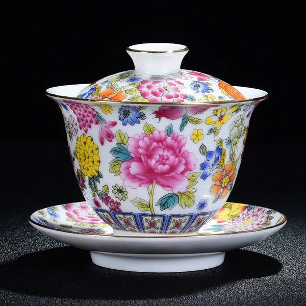 Gaiwan Ceramic Tea Tureen-ToShay.org