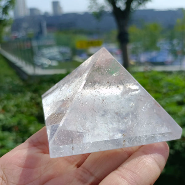 Clear Quartz Crystal Pyramid-ToShay.org