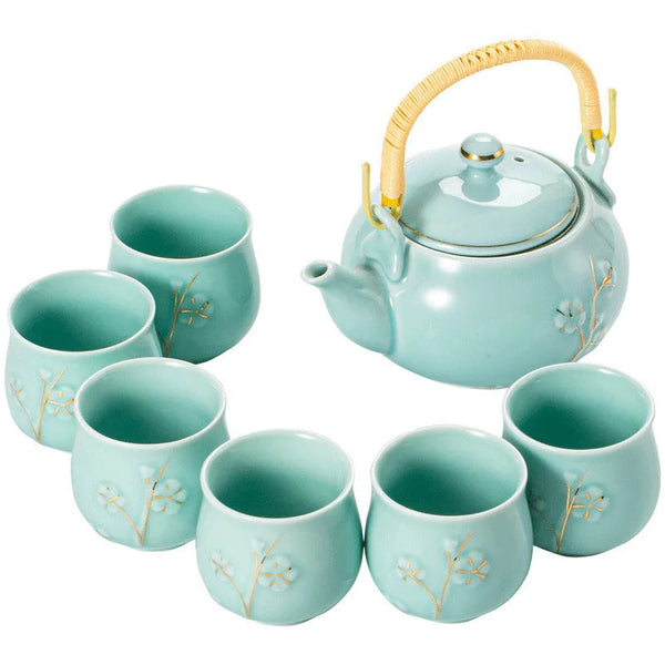 Glazed Ceramic Tea Sets-ToShay.org