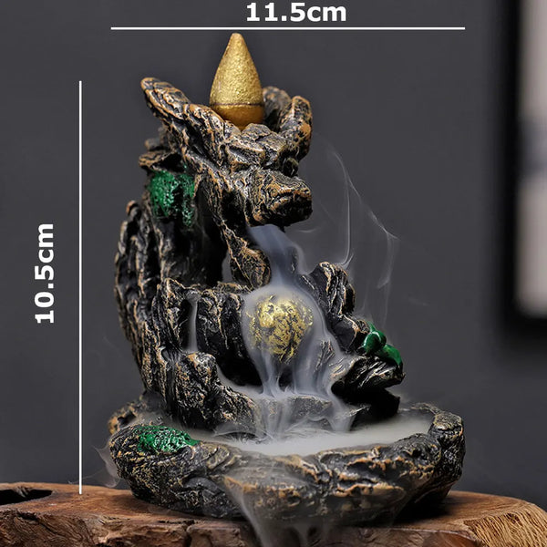 Mountain Waterfall Incense Furnace-ToShay.org