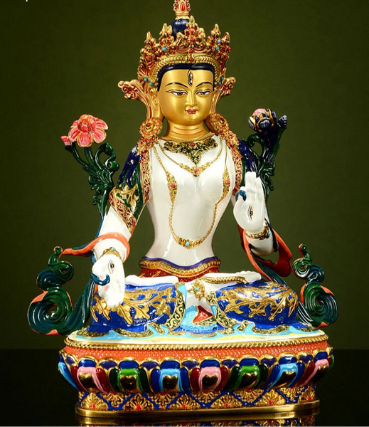 White Tara Buddha-ToShay.org