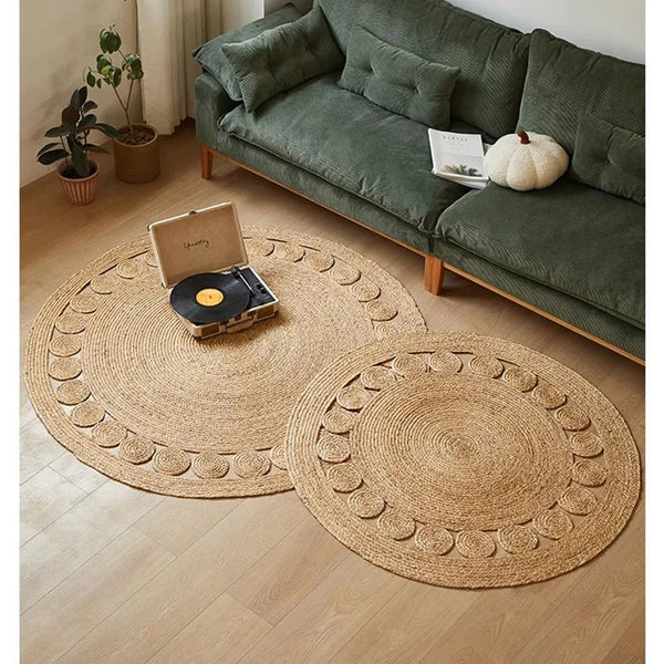 Rattan Woven Rugs-ToShay.org